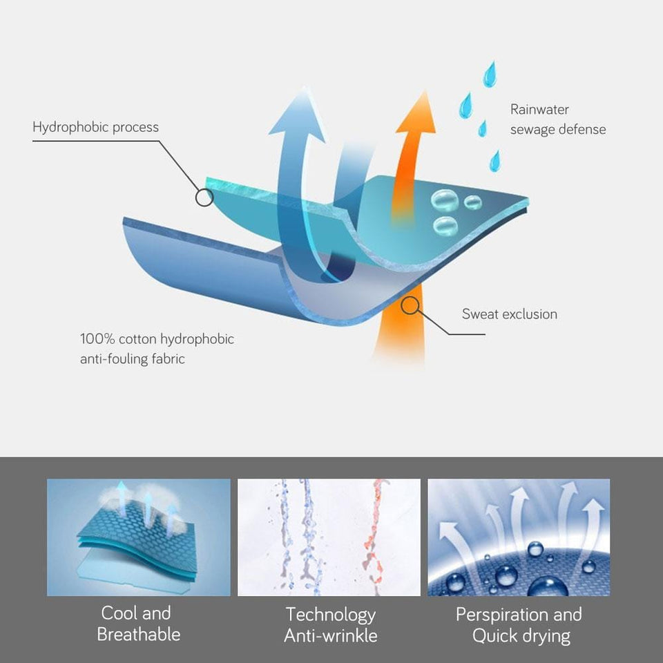 T-shirt Creative Hydrophobic Waterproof